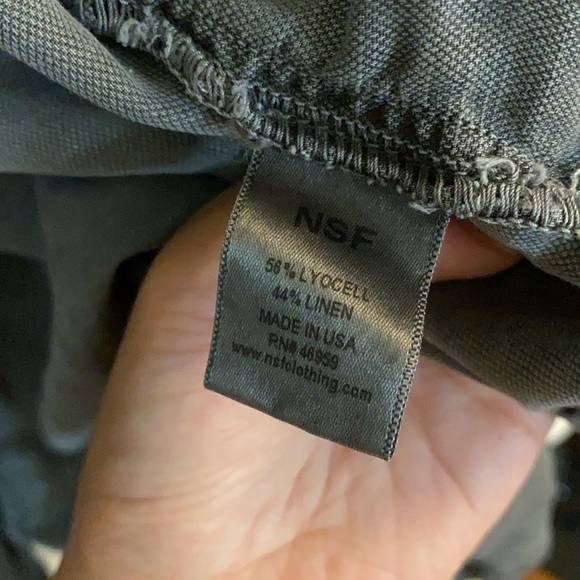 New NSF Anorak Trench Jacket Lightweight Linen - Picture 3 of 4